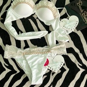 Beach Bunny Enchanted Bride Bikini Top/Bottom
$150
